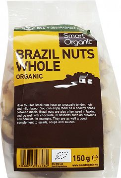 Smart Organic Brazilian Nuts 150g
