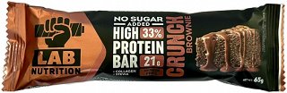 Lab Nutrition High Protein Bar Crunch Brownie With Collagen No Added Sugar 65g