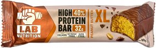 Lab Nutrition High Protein Xl Bar Peanut Butter Gluten Free With Collagen 80g