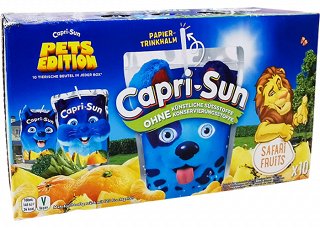 Capri Sun Safari Fruits Fruit Drink 10x200ml