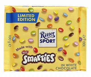 Ritter Sport Smarties In White Chocolate 100g
