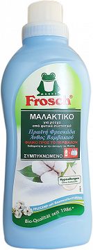 Frosch Ecological Μαλακτικό Ρούχων Άνθος Βαμβακιού 31 Πλύσεις 750ml