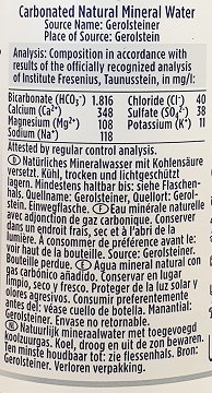 Gerolsteiner Sparkling Water 500ml