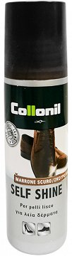 Collonil Self Shine Βερνίκι Παπουτσιών Σκούρο Καφέ Για Λεία Δέρματα 100ml