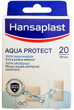 Hansaplast Aqua Protect Waterproof 20Pcs