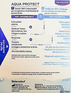 Hansaplast Aqua Protect Waterproof 20Pcs
