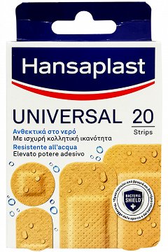 Hansaplast Universal Διάφορα Μεγέθη 20Τεμ