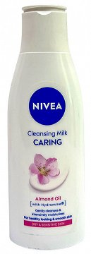 Nivea Caring Γαλάκτωμα Καθαρισμού Ξηρή/Ευαίσθητη Επιδερμίδα 200ml
