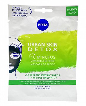 Nivea Urban Skin Detox Tissue Mask 1Τεμ