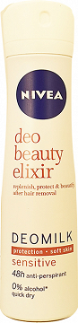 Nivea Deo Beauty Elixir Sensitive Anti Perspirant Spray 150ml