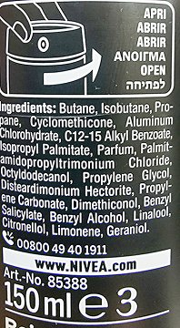 Nivea Men Deodorant Black & White Invisible Ultimate Impact Spray 150ml