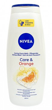 Nivea Caring Care & Orange Shower Cream 650ml