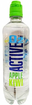 Two O2 Active Water Apple Kiwi 500ml