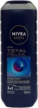 Nivea Men Total Relax 3 In 1 Shower Gel 500ml