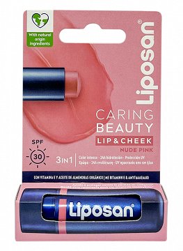 Liposan Caring Beauty Lip & Cheek Nude Pink 4.8g
