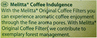 Melitta Coffee Filters 1X2 40Pcs
