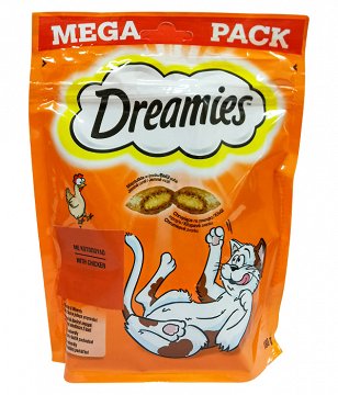 Dreamies Με Κοτόπουλο Mega Pack 180g