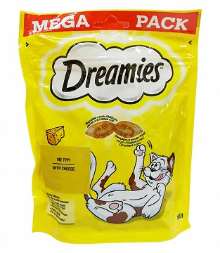 Dreamies Με Τυρί Mega Pack 180g