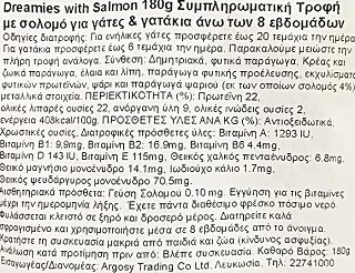 Dreamies Με Σολομό Mega Pack 180g