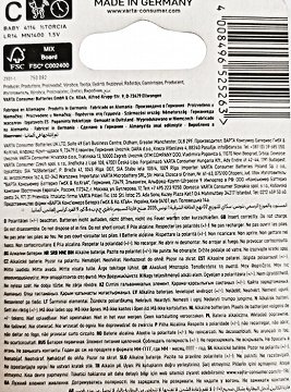 Varta Αλκαλικές Μπαταρίες C 2Τεμ