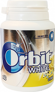 Orbit White Λέμονι Τσίχλες 64g