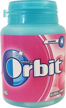Orbit Bubblemint Τσίχλες 64g