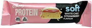 Corny Protein Soft Bar White Chocolate Strawberry No Added Sugar 45g