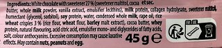Corny Protein Soft Bar White Chocolate Strawberry No Added Sugar 45g