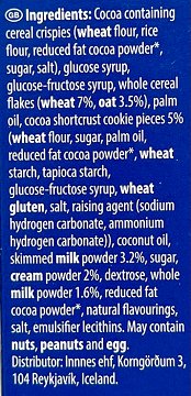 Corny Cookies & Cream Cereal Bars 6Τεμ