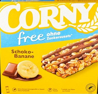 Corny Chocolate Banana Cereal Bars 6Τεμ