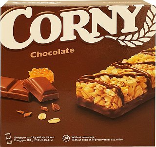 Corny Chocolate Cereal Bars 6Τεμ