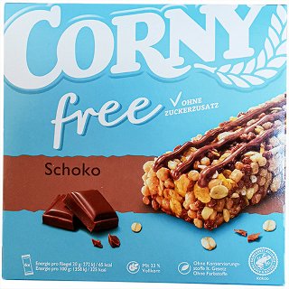Corny Free Choco Cereal Bars 6Pcs