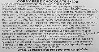 Corny Free Choco Cereal Bars 6Pcs