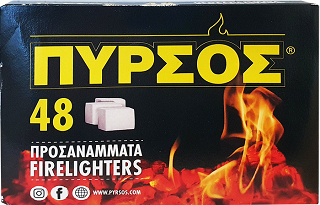Pyrsos Firelighters 48Pcs