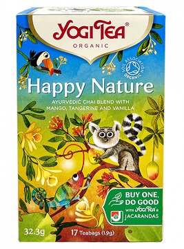 Yogi Tea Organic Happy Nature 17Τεμ