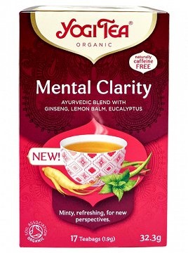 Yogi Tea Organic Mental Clarity 17Pcs
