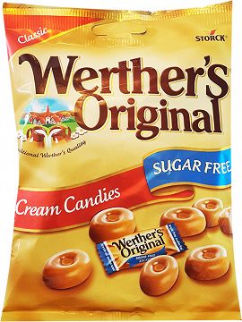Werthers Original Cream Candies Sugar Free 70g