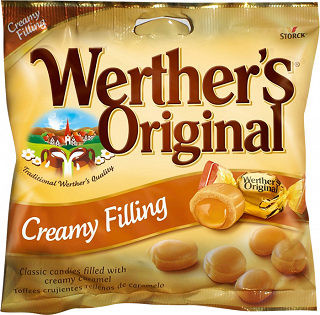 Werthers Original Creamy Filling Καραμέλες 135g