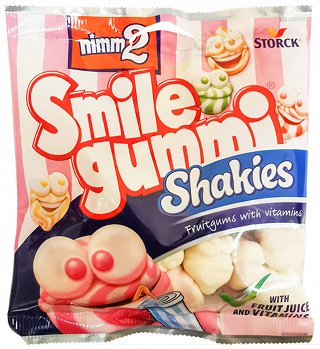Storck Nimm2 Smile Gummi Shakies Ζελεδάκια Με Βιταμίνες & Άπαχο Γάλα 90g
