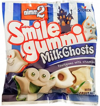Storck Nimm2 Smile Gummi Milk Ghosts Ζελεδάκια Με Βιταμίνες & Άπαχο Γάλα 90g