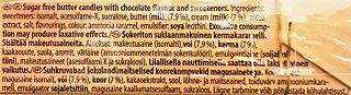 Werthers Original Καραμέλες Σοκολάτα Χωρίς Ζάχαρη 42g