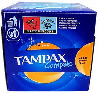 Tampax Compak Tampons Super Plus 16Τεμ