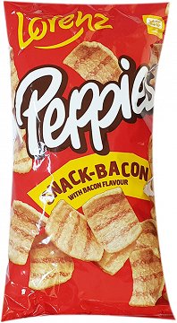 Lorenz Peppies Snack Bacon 75g
