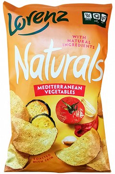 Lorenz Naturals Mediterranean Vegetables Χωρίς Γλουτένη 100g