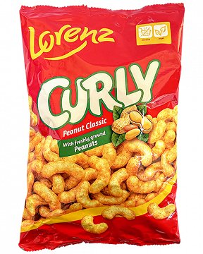 Lorenz Curly Peanut Classic 120g