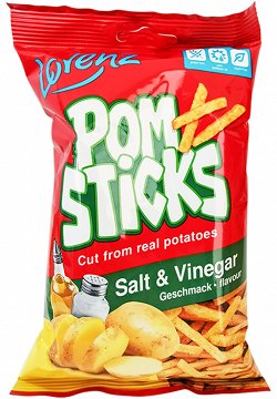 Lorenz Pom Sticks Αλάτι & Ξύδι Χωρίς Γλουτένη 85g