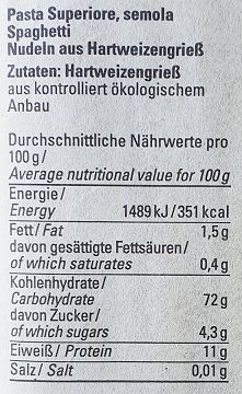 Byodo Bio Σπαγγέτι 500g