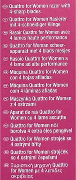 Wilkinson Quattro Razor 1Pc