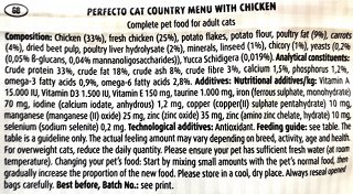 Perfecto Cat Country Menu Adult Ξηρή Τροφή Κοτόπουλο 500g