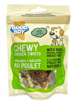 Pawsley & Co Good Boy Chewy Chicken Twists 90g